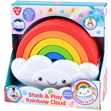 Stack & Play Rainbow Cloud