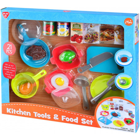 Kitchen Tools & Food Set - Pcs