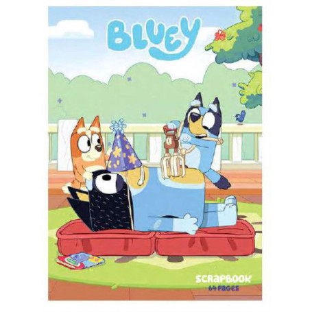 Bluey Scrapbook 64 Pages