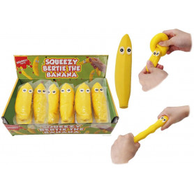 MOULDABLE SQUEEZE & STRETCH BANANA - 15cm