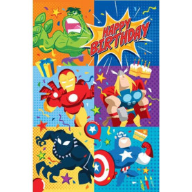 AVENGERS PARTY CARD