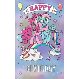 My Little Pony Purple Birthday Card