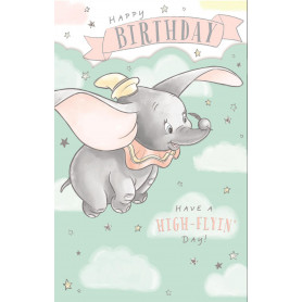 Disney Dumbo Feather Birthday Card