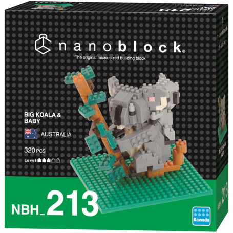 Nanoblock - Big Koala & Baby