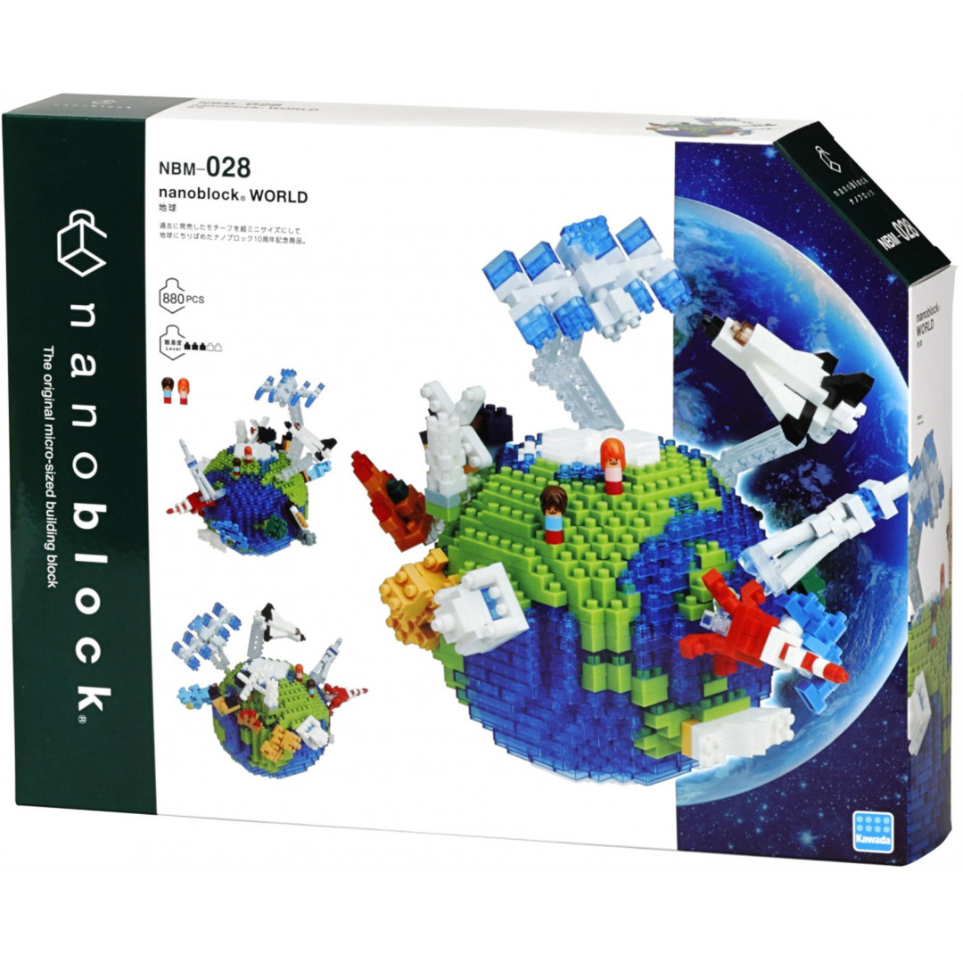 Nanoblock The World Afterpay Available