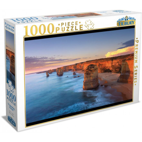 1000pce Tilbury Premium Puzzle - 12 Apostles, Sunset