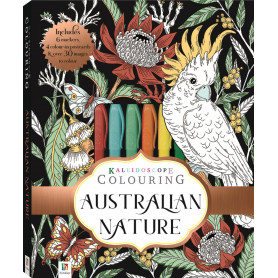 Kaleidoscope Colouring Kit: Australian Nature 