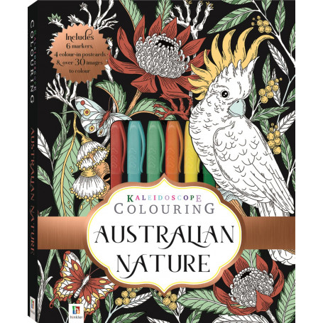 Kaleidoscope Colouring Kit: Australian Nature 