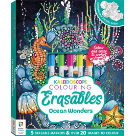 Kaleidoscope Colouring Erasables: Ocean Wonders