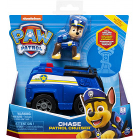 Paw Patrol Basic Vehicle - Chase Solid