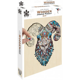 Wooden Jigsaw Ram - 133 Pce