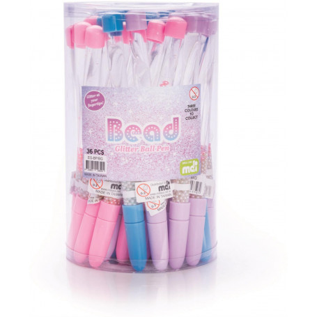 Ball Pen Bead Glitter