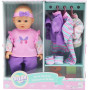 Gigo 14" My Lil Wardrobe With Doll Set