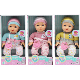 Gigo 12" Baby Maggie Dolls With Pacifier Assorted