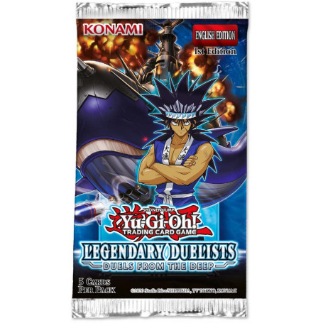 Yugioh Legendary Duelist- 9 Duels From The Deep - 5 Booster