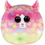 Squish A Boo 10" Sonny Cat Pink Pattern