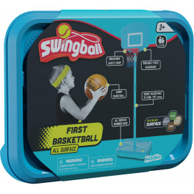 Swingball First Basketball With New Light Blue Base