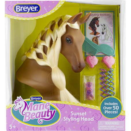 Breyer Mane Beauty Styling Head Sunset