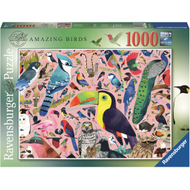 Ravensburger - Amazing Birds Puzzle Birds1000Pc