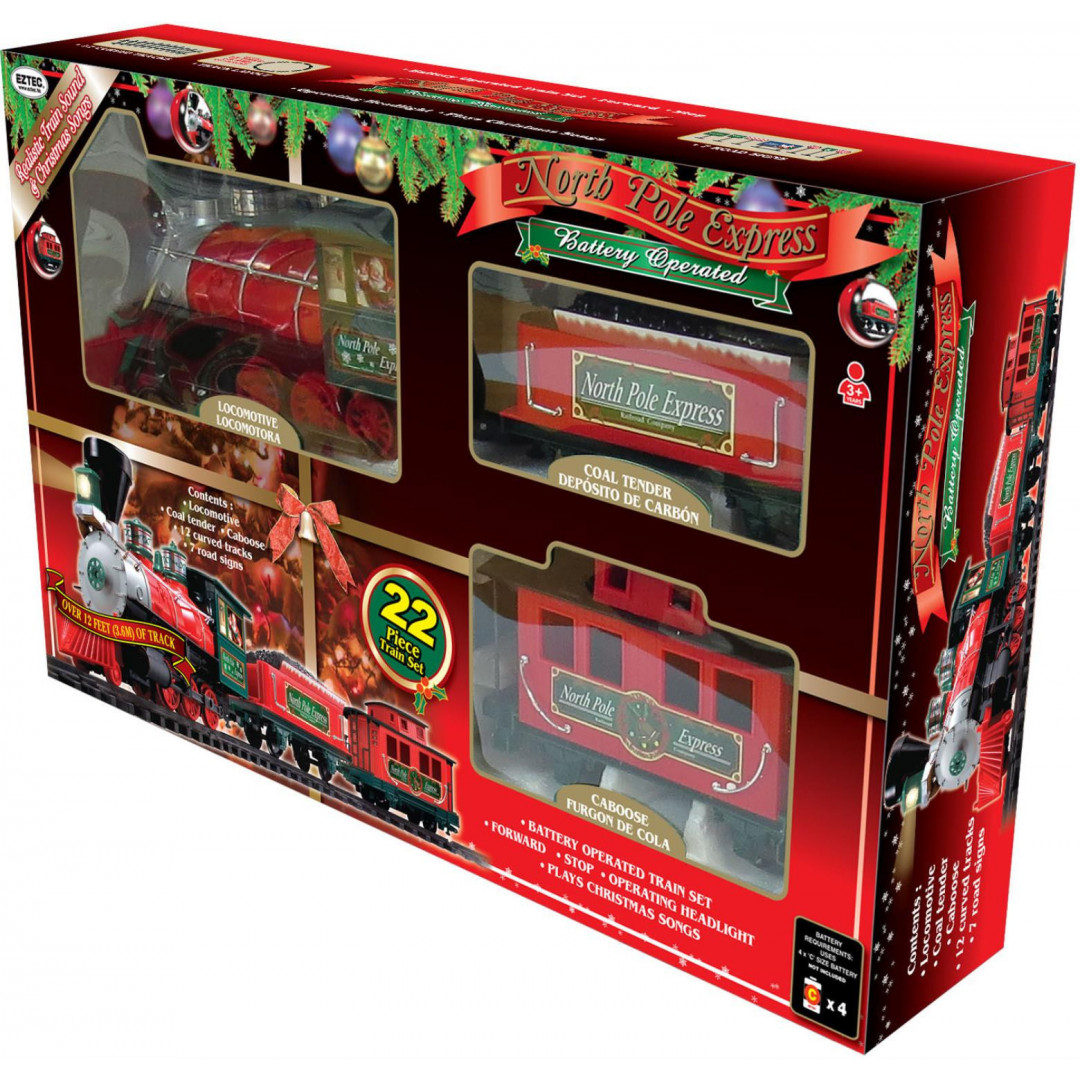 North Pole Express Train Set 22Pcs Afterpay Available