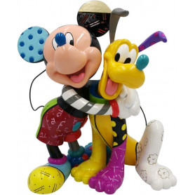 Britto - Mickey Mouse With Pluto 90th Anniversary Lge