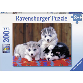 Rburg - Mignons Huskies Puzzle 200pc
