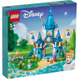 LEGO Disney Princess Cinderella and Prince Charming's Castle 43206