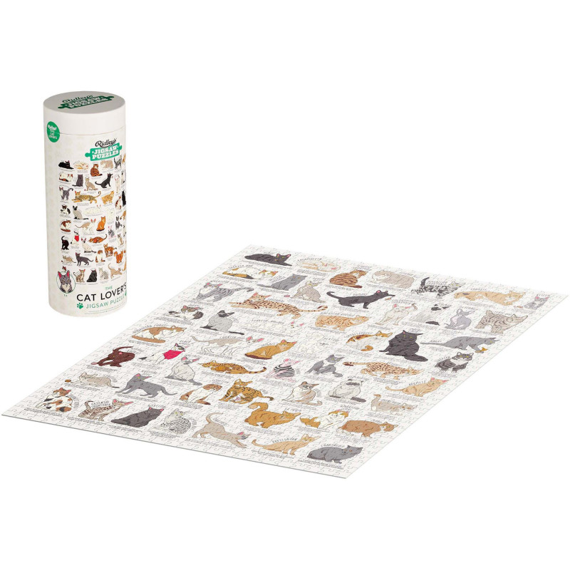 Ridleys Cat Lovers 1000 Piece Jigsaw Puzzle Shop Now