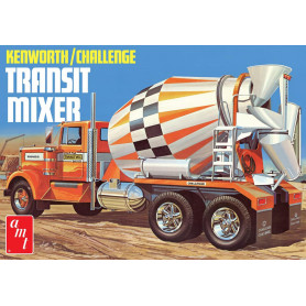 1:25 Kenworth/Challenge Transit Cement Mixer Plastic Kit