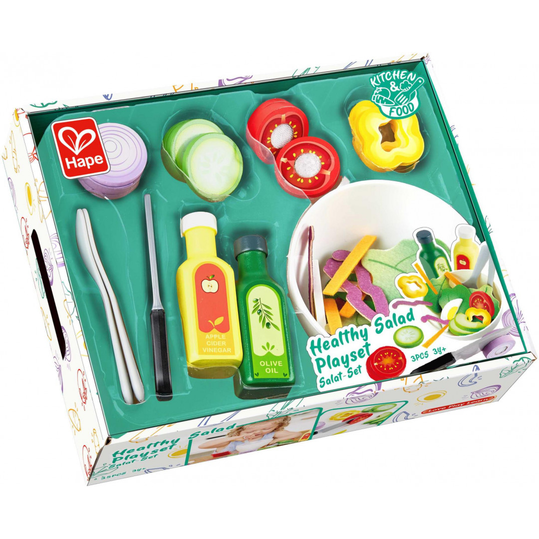 Hape Play Food - Healthy Salad Playset main image 0