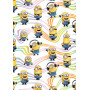 Mix Fold Wrap Minions Stripe