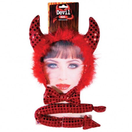 Forum Red Sequin Devil Kit