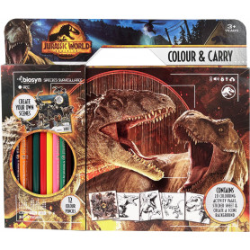 Jurassic World Colour & Carry