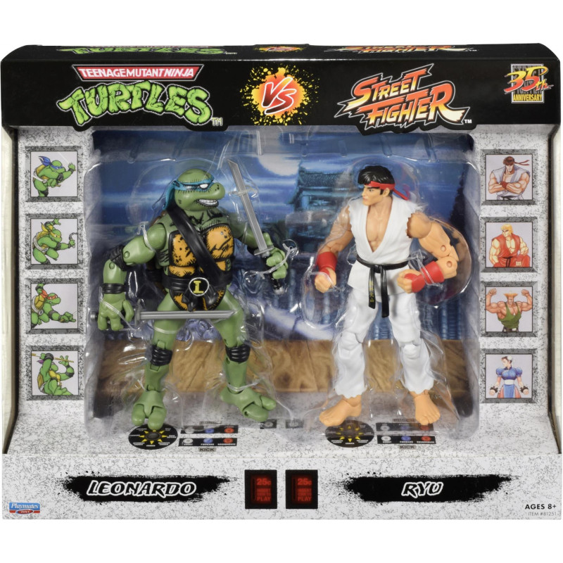 TMNT Vs Street Fighter Assorted - Afterpay Available!