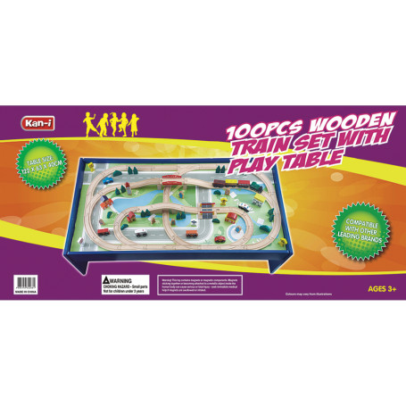 Kan-I - 100pc Train Set with Table