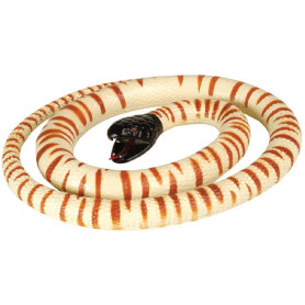 46" snake rubber black headed phyton