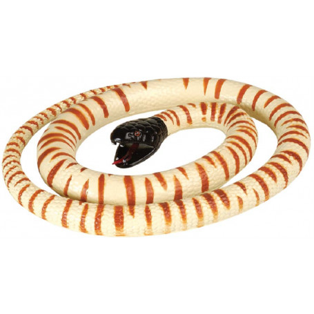 46" snake rubber black headed phyton