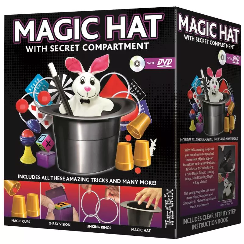 Theatrix Ezama Magic Hat 125 Tricks Black Edition