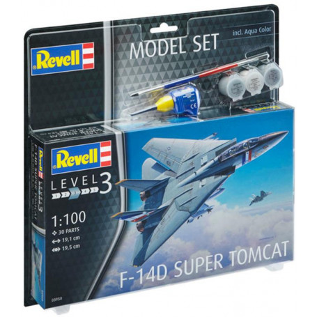 Revell Model Set 1-14D Super Tomcat 1:100