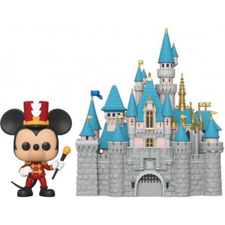 Disney Anniv - Mickey w/Castle Pop! Town