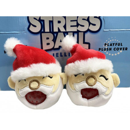 Santa Plush Jelly Ball - 10cm