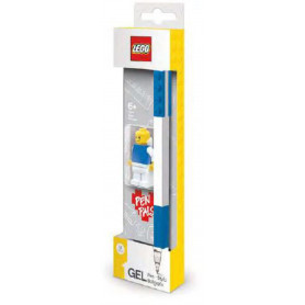 Lego 2.0 Blue Gel Pen with Minifigure