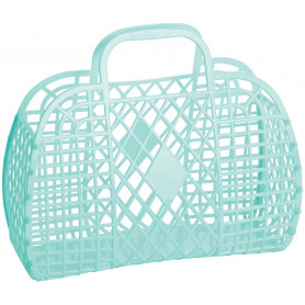 Sun Jellies Retro Basket Mint- Small