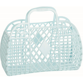 Sun Jellies Retro Basket Blue - Small