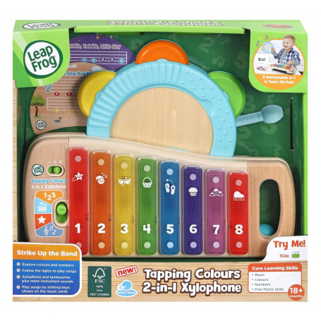 Tapping Colours 2-in-1 Xylophone