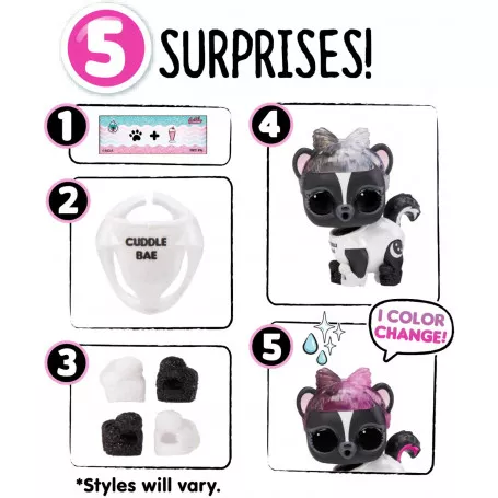 Surprise Glitter Colour Change Pets Assorted