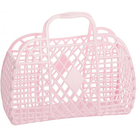 Retro Basket Pink - Small