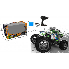 1:12 Scale Alloy 4X4 R/C Off Road Vehicle With 4.8V Battery