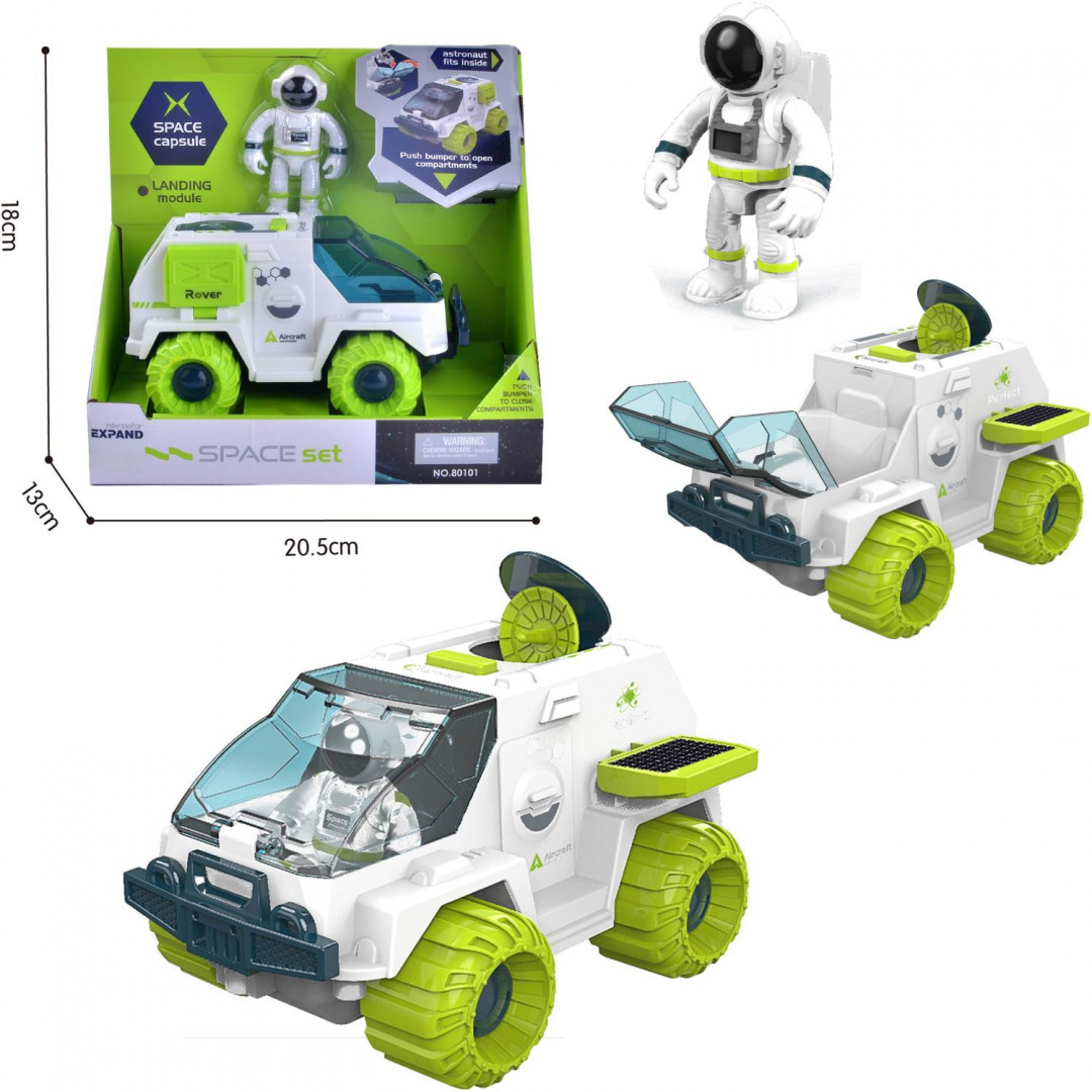 Box Space Rover Space Rover W Figure Playset - Afterpay Available!