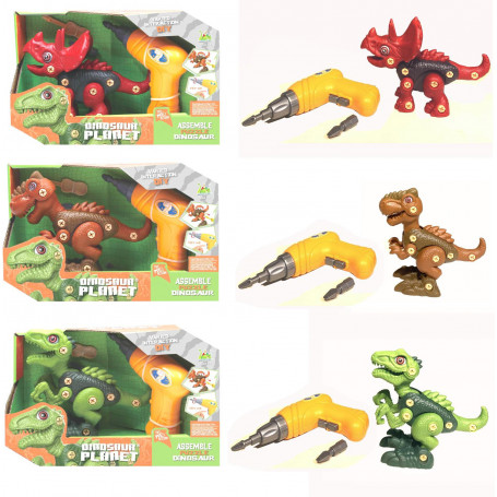 Self Assemble Dinosaurs with Tool Assorted